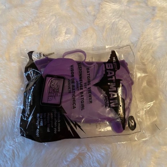 2/$40 McDonald's The Lego Movie Batman Batgirl Viewer Happy Meal NIP - Picture 4 of 6